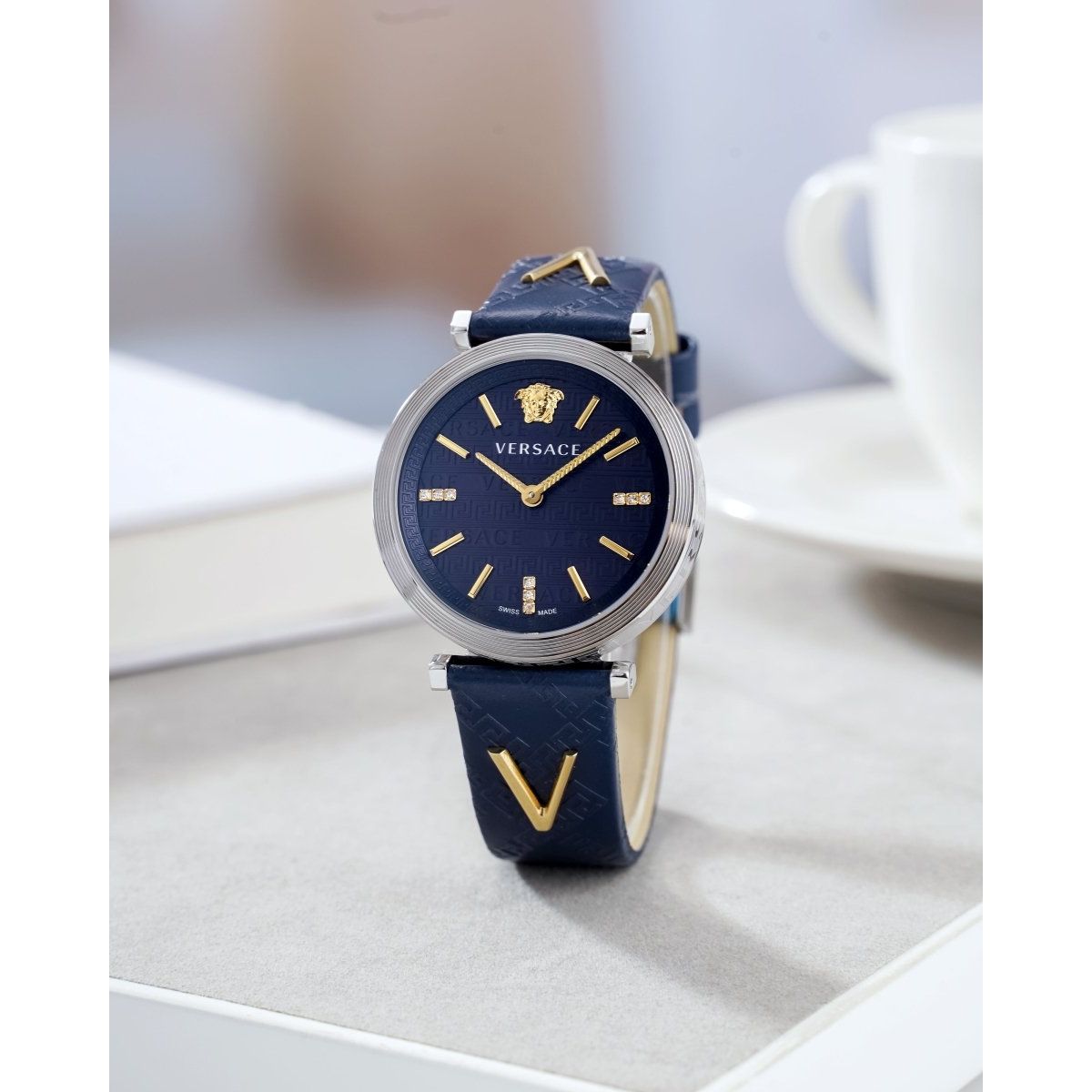 VERSACE Đồng Hồ Nữ V - Twist Diamond VELS01919 - L&M Luxury Timepieces