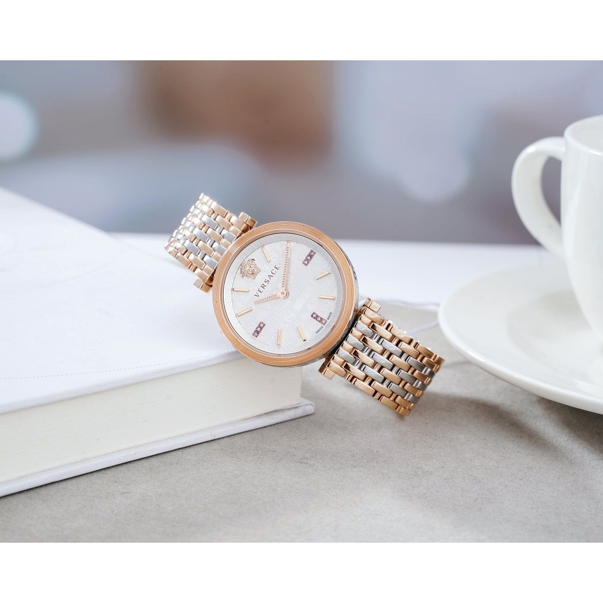 VERSACE Đồng Hồ Nữ V - Twist Diamond VELS01019 - L&M Luxury Timepieces