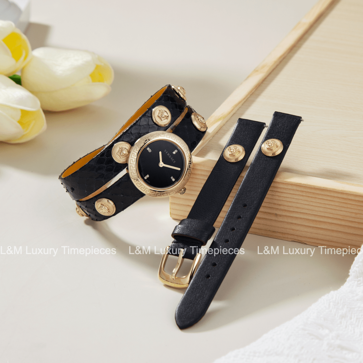 Versace MEDUSA STUD ICON - L&M Luxury Timepieces