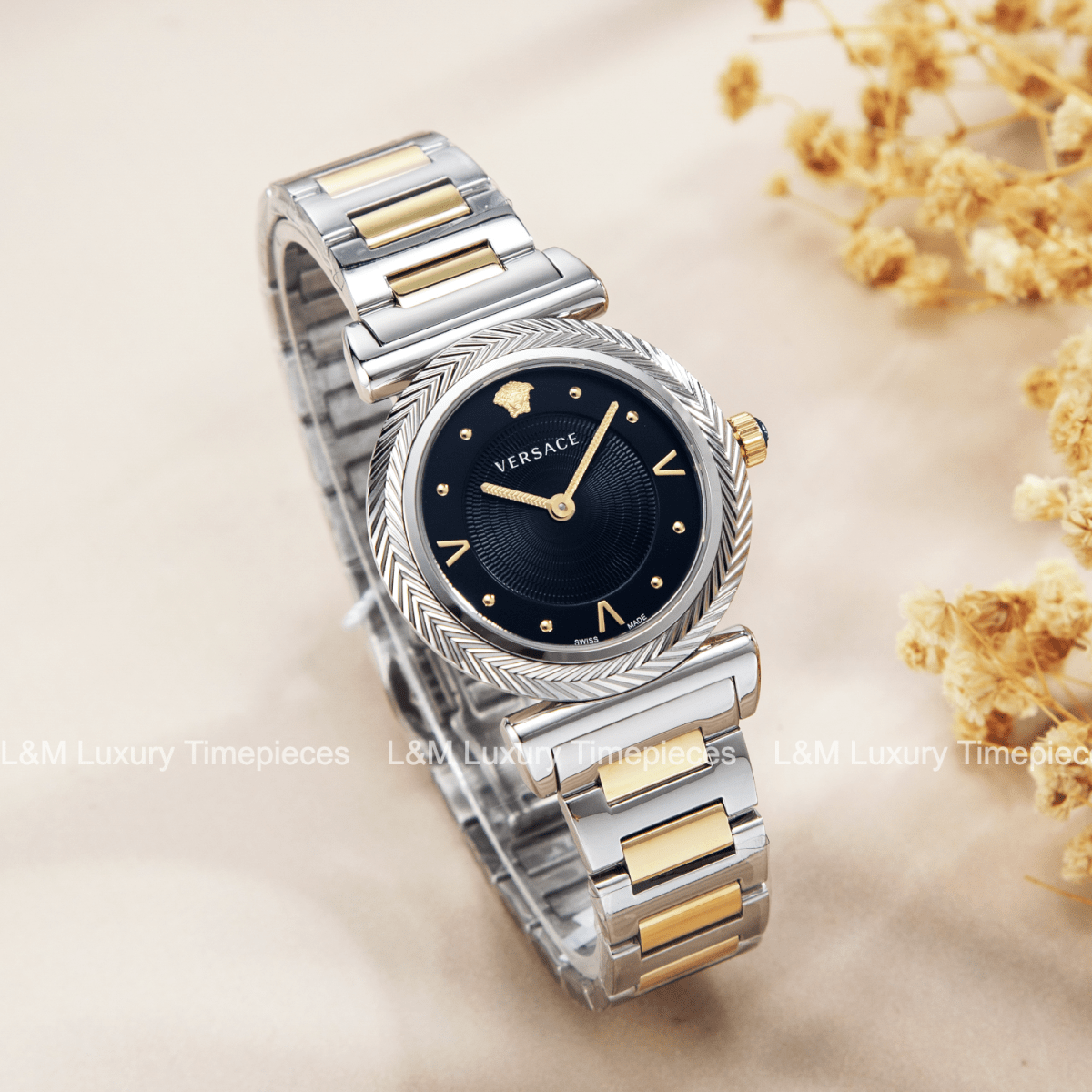 Versace V - MOTIF VINTAGE LOGO - L&M Luxury Timepieces
