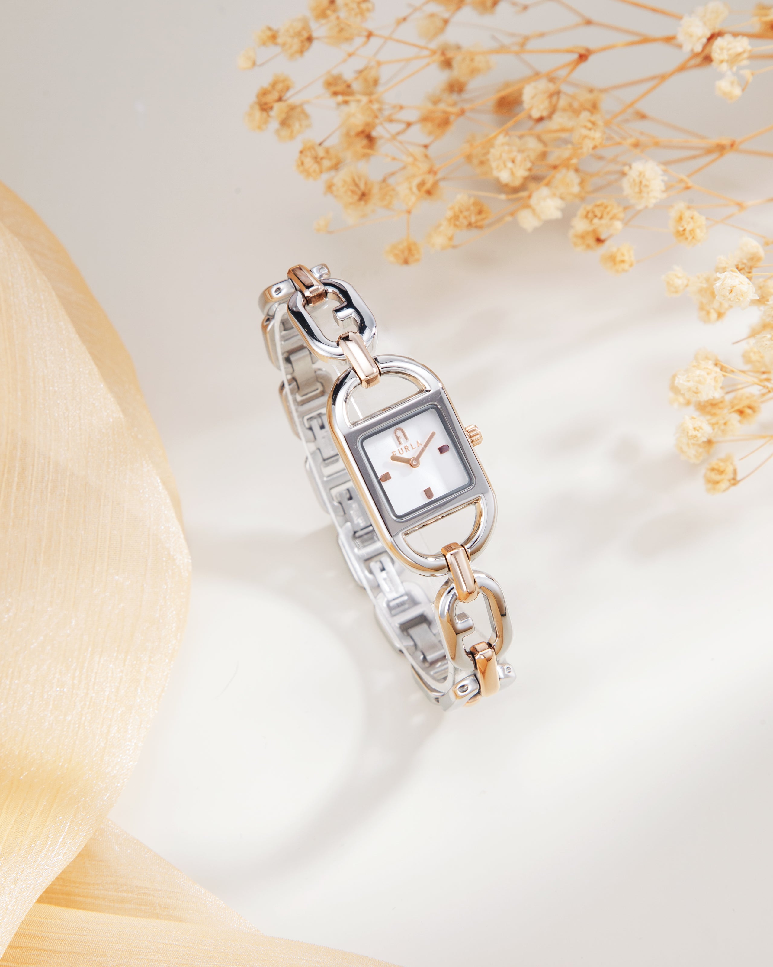 Đồng Hồ Nữ Chain Square