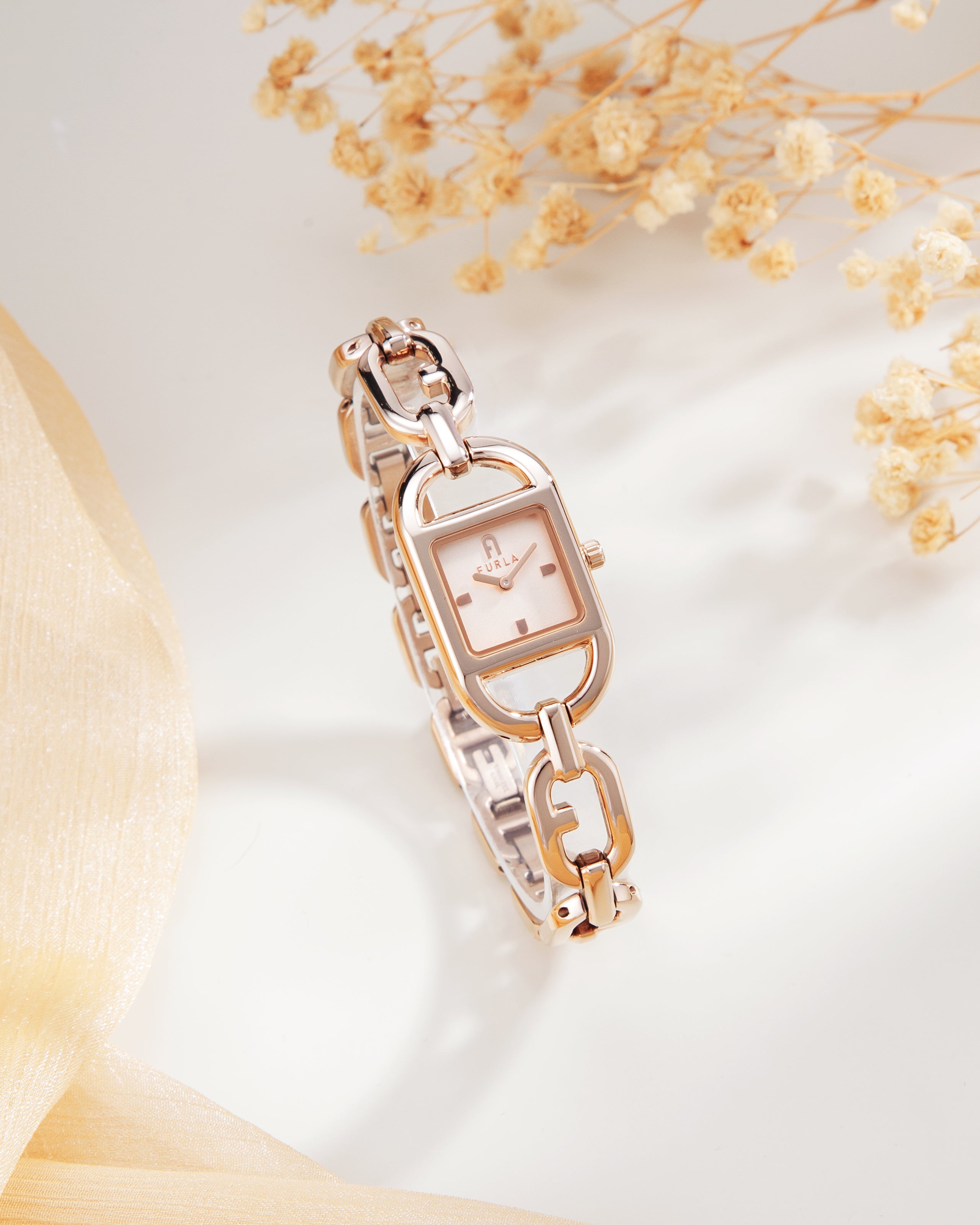 Đồng Hồ Nữ Chain Square