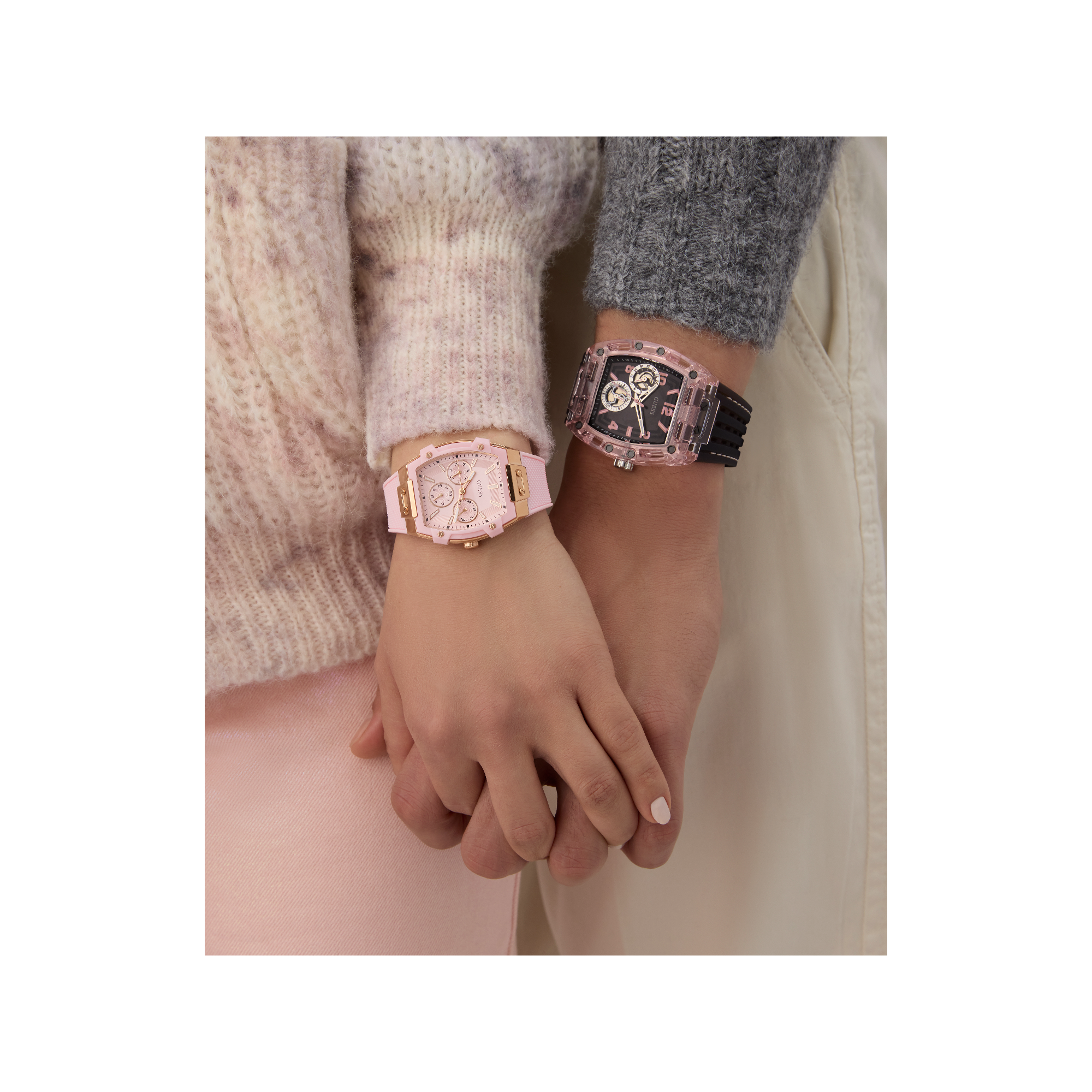 Đồng Hồ Nam Sporting Pink