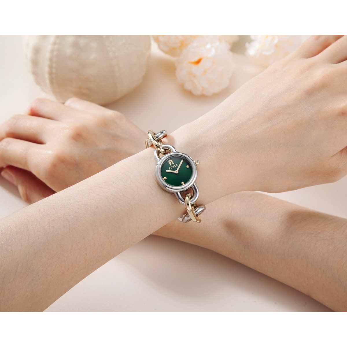 Chain Bracelet Two Tone - L&M Luxury Timepieces
