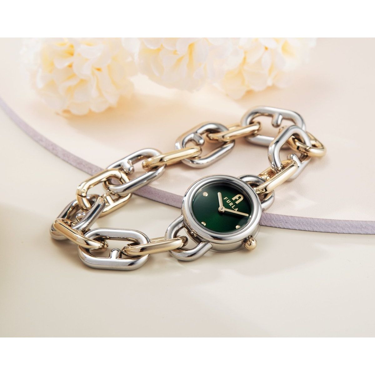 Chain Bracelet Two Tone - L&M Luxury Timepieces
