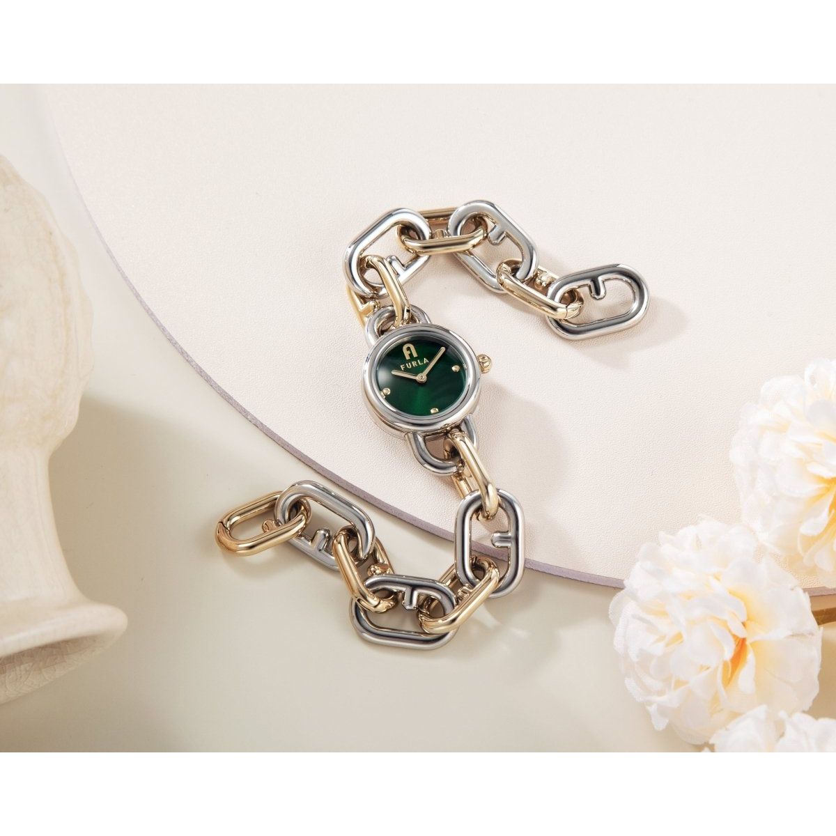 Chain Bracelet Two Tone - L&M Luxury Timepieces