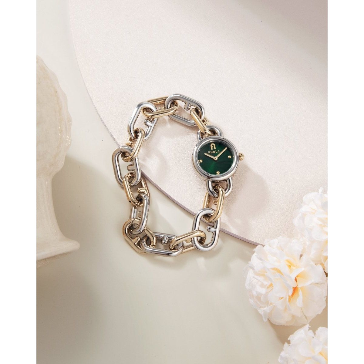 Chain Bracelet Two Tone - L&M Luxury Timepieces