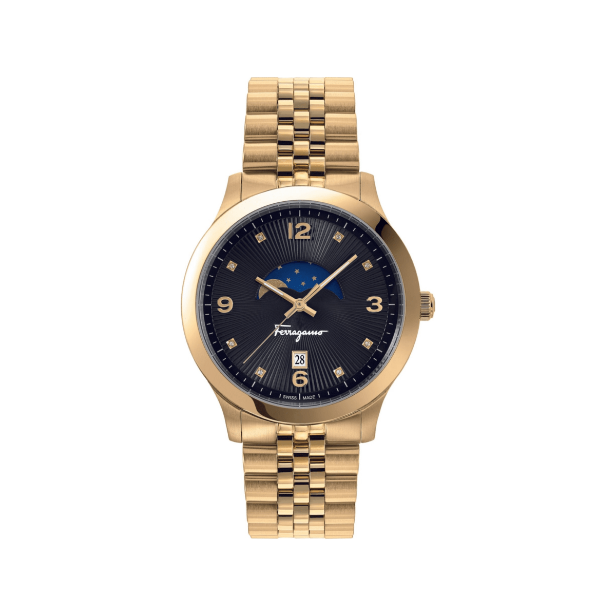FERRAGAMO Đồng Hồ Nam Duo Moonphase SFMO00422 - L&M Luxury Timepieces