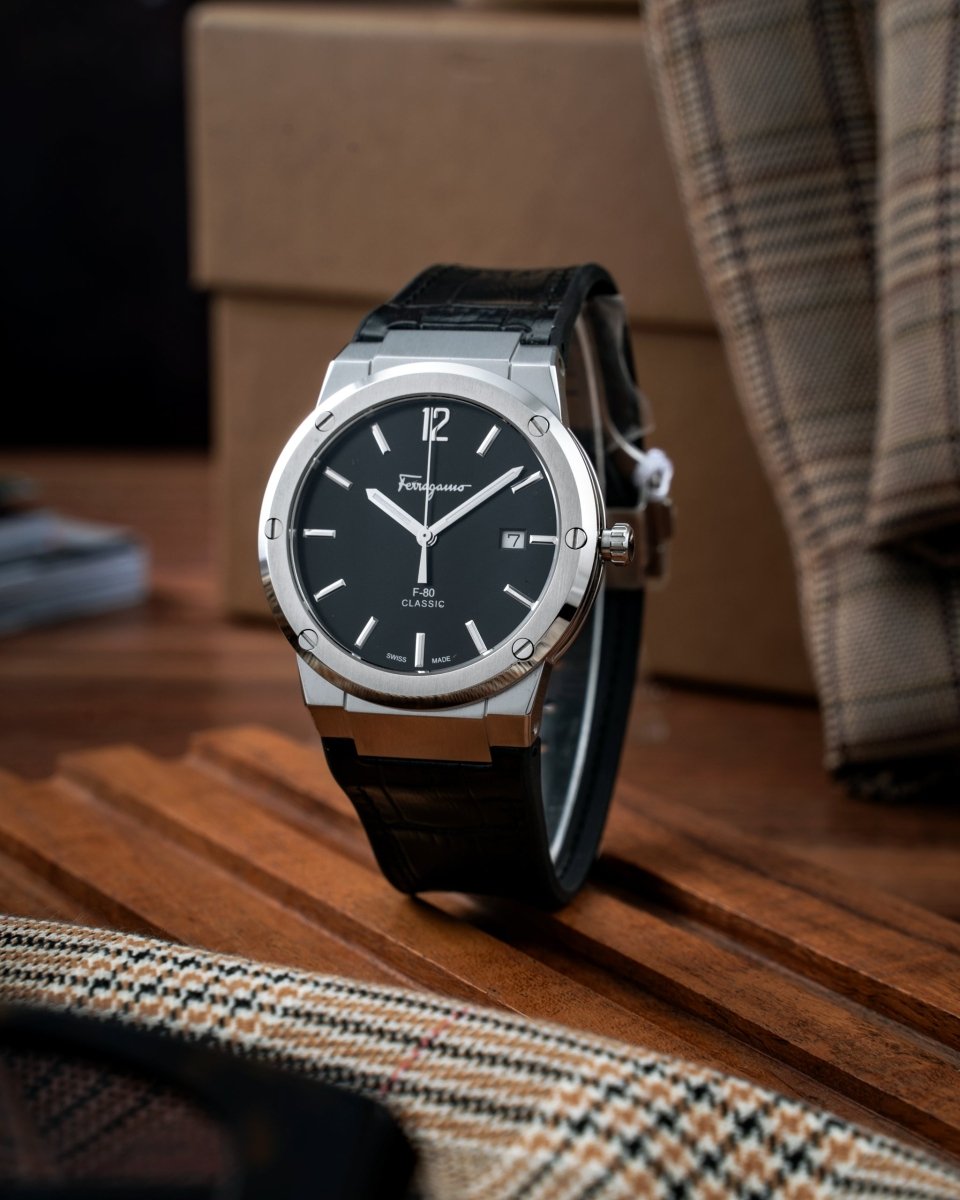 FERRAGAMO Đồng Hồ Nam F-80 Classic SFDT00219 - L&M Luxury Timepieces