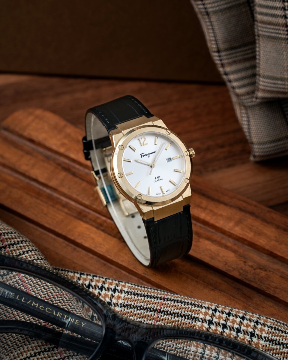 FERRAGAMO Đồng Hồ Nam F-80 Classic SFDT02021 - L&M Luxury Timepieces