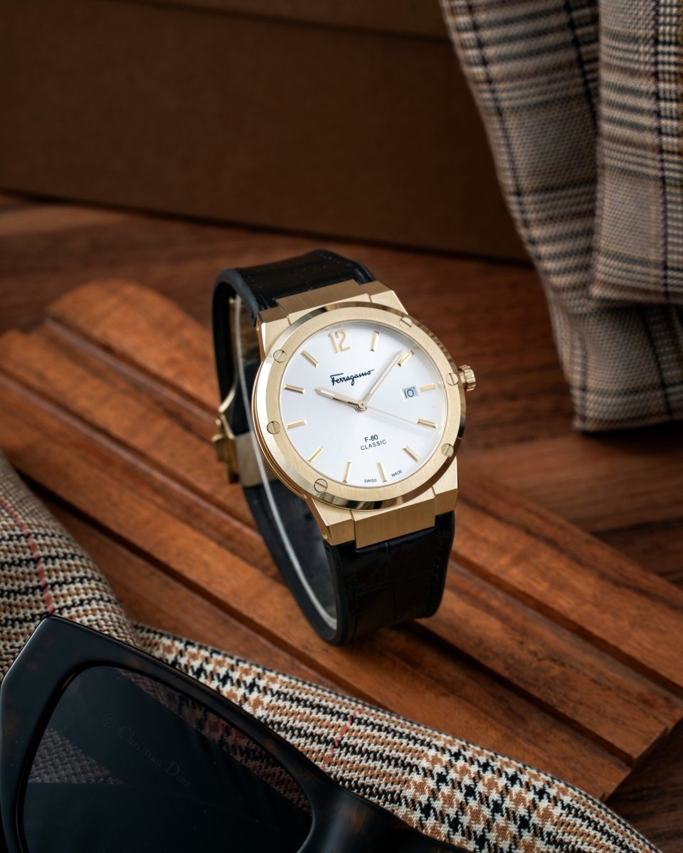 FERRAGAMO Đồng Hồ Nam F-80 Classic SFDT02021 - L&M Luxury Timepieces