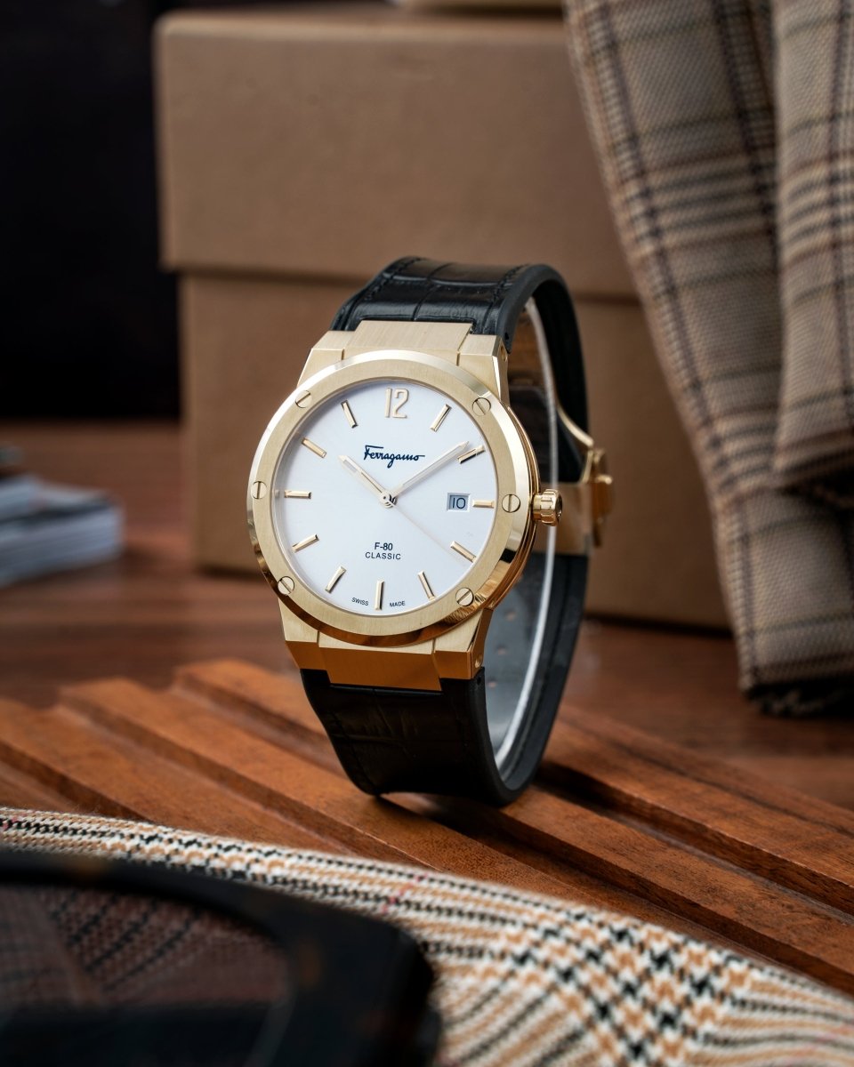 FERRAGAMO Đồng Hồ Nam F-80 Classic SFDT02021 - L&M Luxury Timepieces