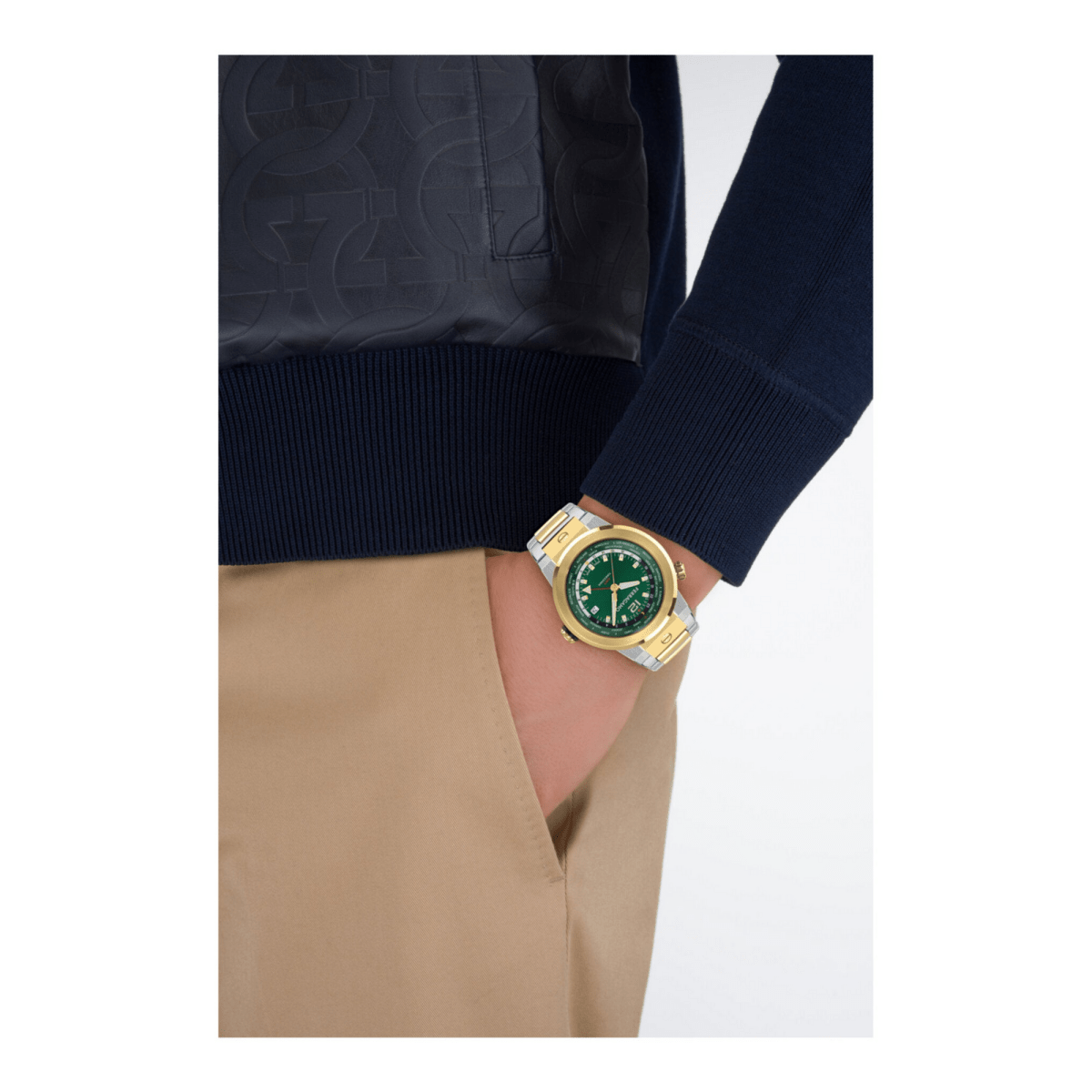 FERRAGAMO Đồng Hồ Nam F-80 Gmt Worldtime SFHA00926 - L&M Luxury Timepieces