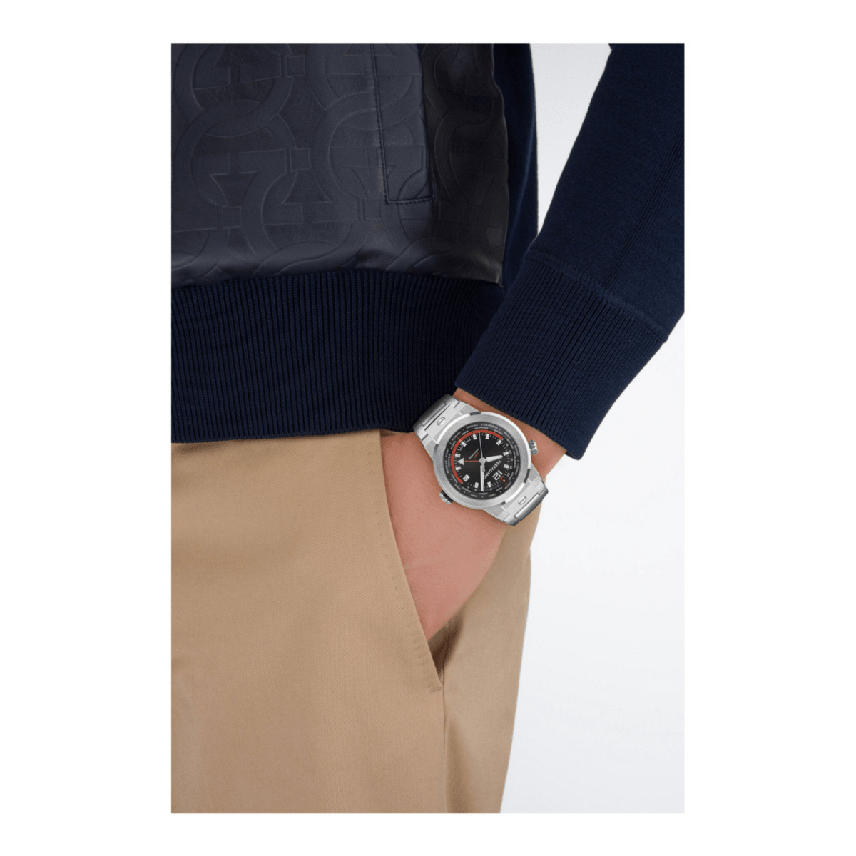FERRAGAMO Đồng Hồ Nam F-80 Gmt Worldtime SFHA01026 - L&M Luxury Timepieces