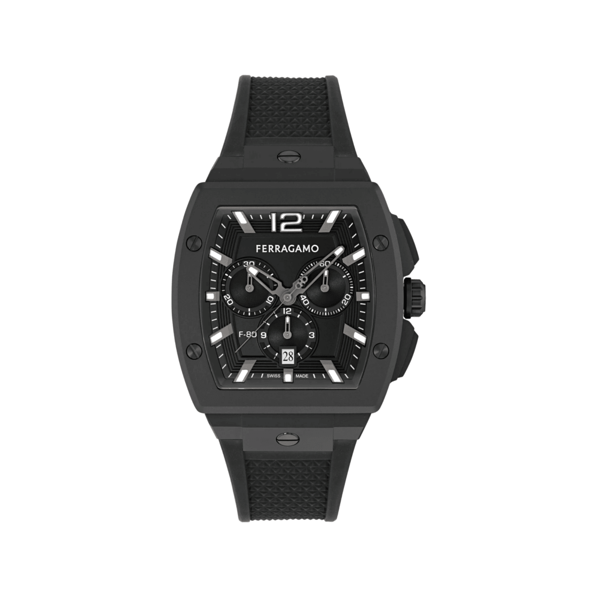 FERRAGAMO Đồng Hồ Nam F-80 Tonneau Chr SFKE00926 - L&M Luxury Timepieces