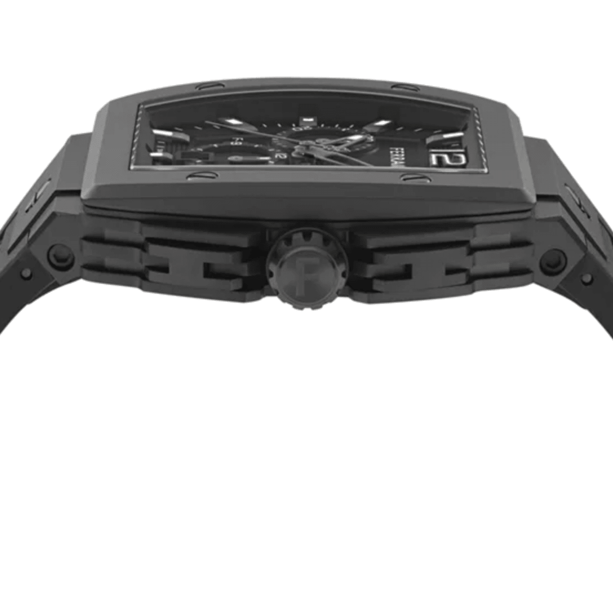 FERRAGAMO Đồng Hồ Nam F-80 Tonneau Chr SFKE00926 - L&M Luxury Timepieces