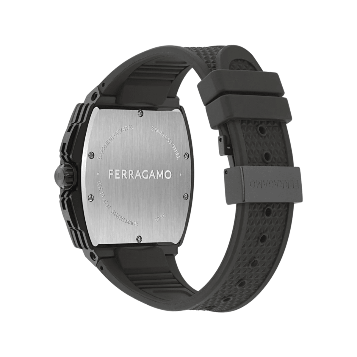 FERRAGAMO Đồng Hồ Nam F-80 Tonneau Chr SFKE00926 - L&M Luxury Timepieces