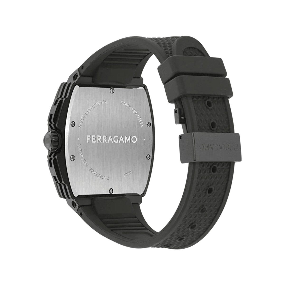FERRAGAMO Đồng Hồ Nam F-80 Tonneau Chr SFKE00926 - L&M Luxury Timepieces