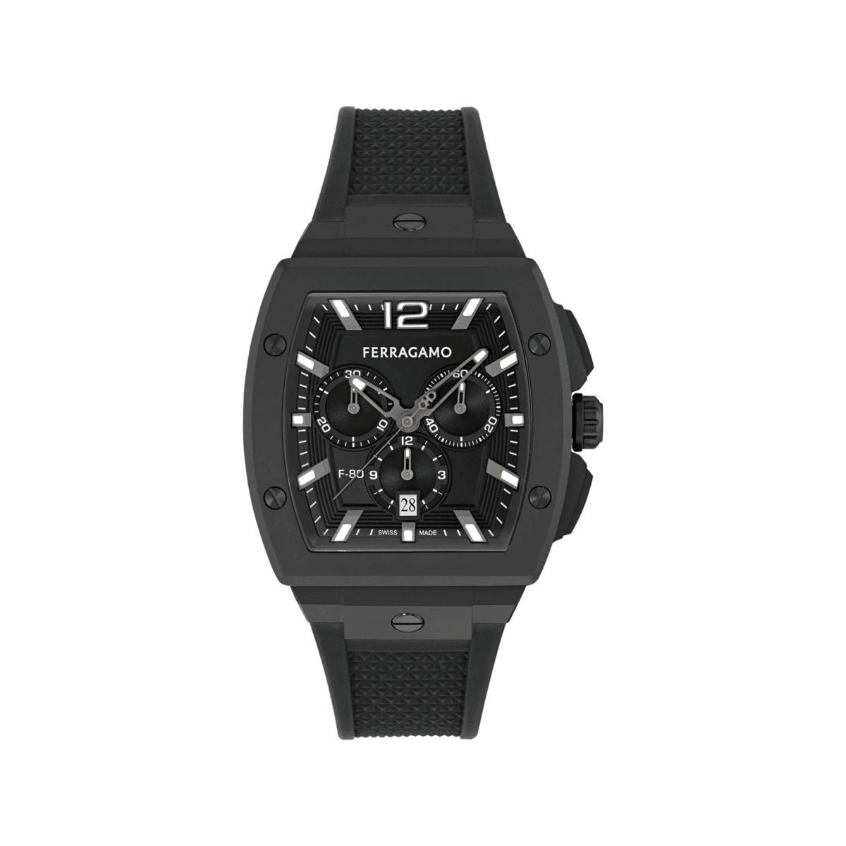 FERRAGAMO Đồng Hồ Nam F-80 Tonneau Chr SFKE00926 - L&M Luxury Timepieces