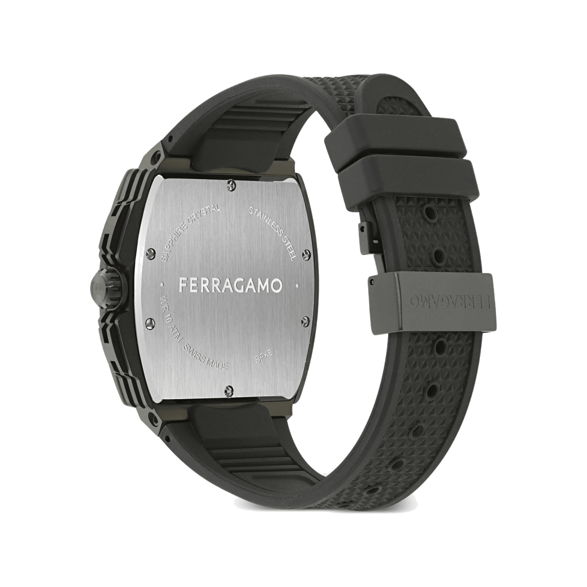 FERRAGAMO Đồng Hồ Nam F-80 Tonneau Chr SFKE01026 - L&M Luxury Timepieces