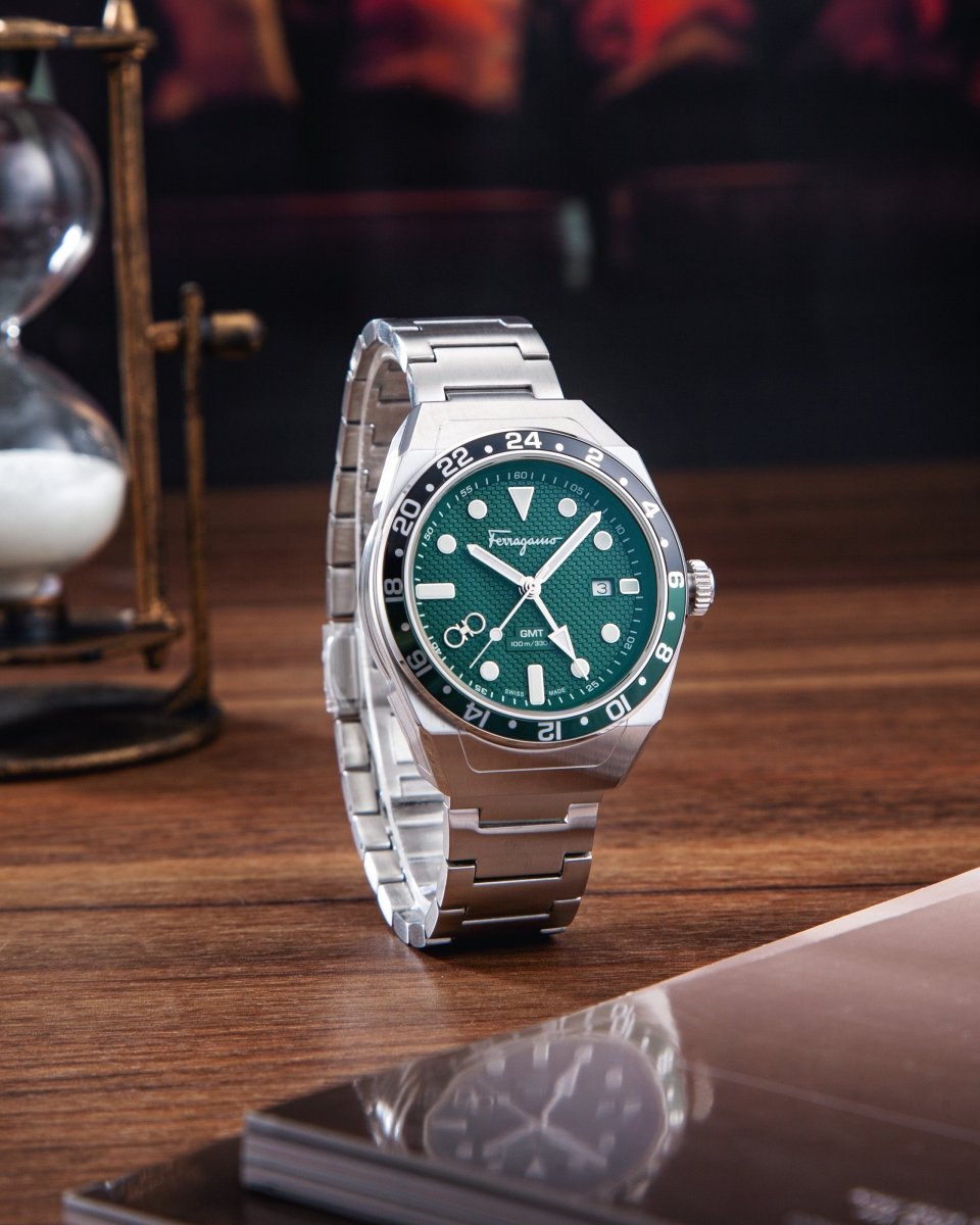 FERRAGAMO Đồng Hồ Nam Slx Gmt SFKP00523 - L&M Luxury Timepieces