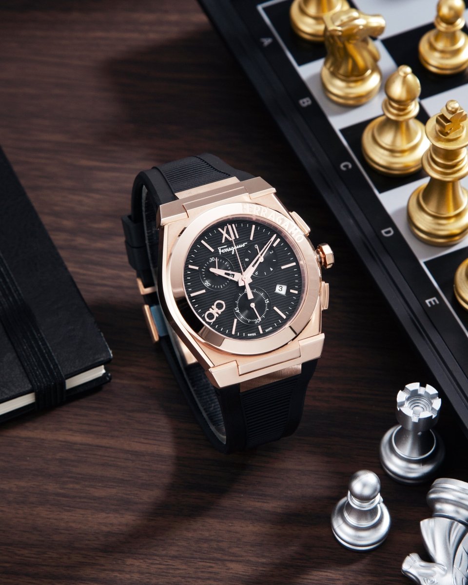 FERRAGAMO Đồng Hồ Nam Vega Chrono SFMR00222 - L&M Luxury Timepieces