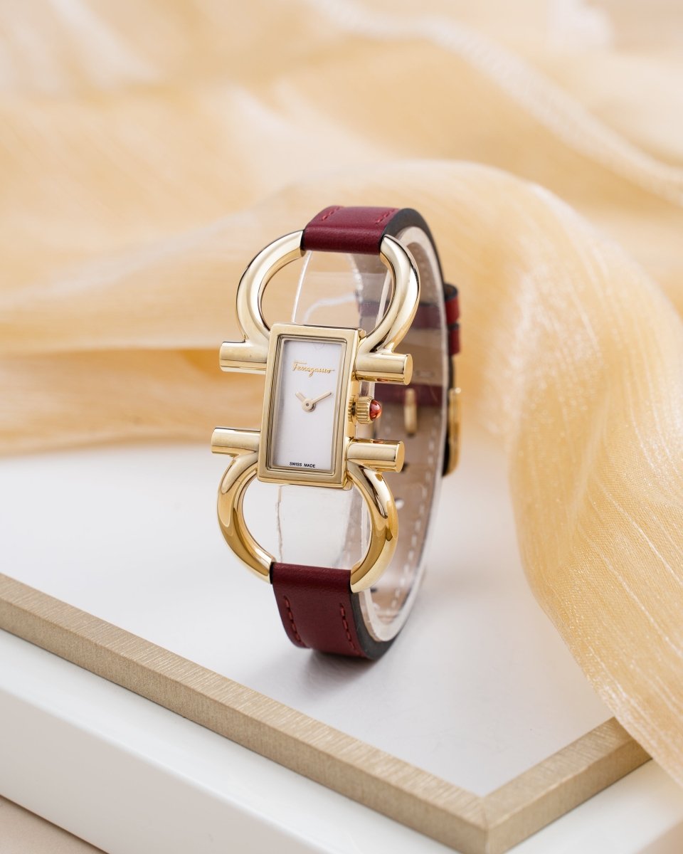 FERRAGAMO Đồng Hồ Nữ Double Gancini SFDO00419 - L&M Luxury Timepieces