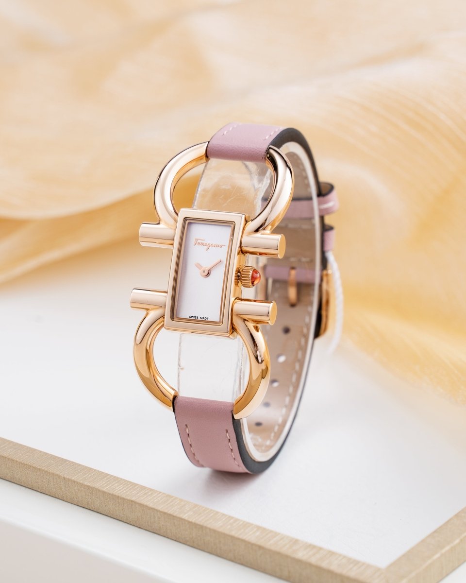 FERRAGAMO Đồng Hồ Nữ Double Gancini SFDO00519 - L&M Luxury Timepieces