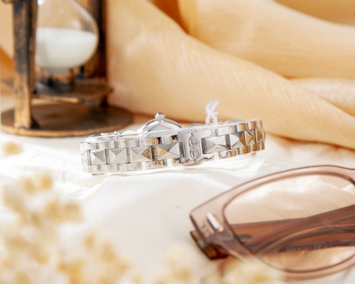 FERRAGAMO Đồng Hồ Nữ Double Gancini Stud SFMI00122 - L&M Luxury Timepieces