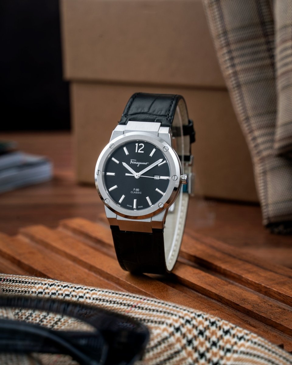 FERRAGAMO Đồng Hồ Nữ F-80 Classic SFUM00221 - L&M Luxury Timepieces