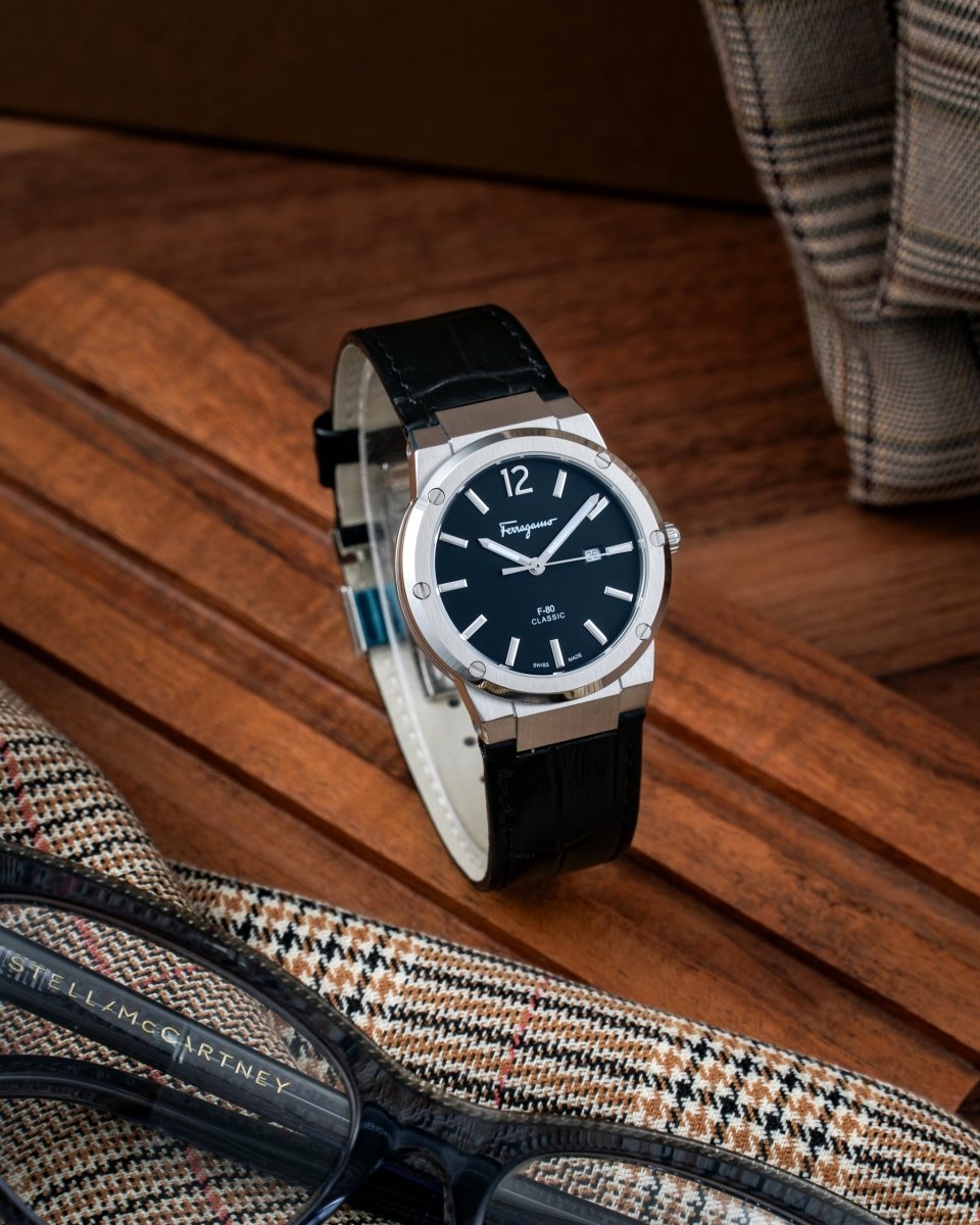 FERRAGAMO Đồng Hồ Nữ F-80 Classic SFUM00221 - L&M Luxury Timepieces