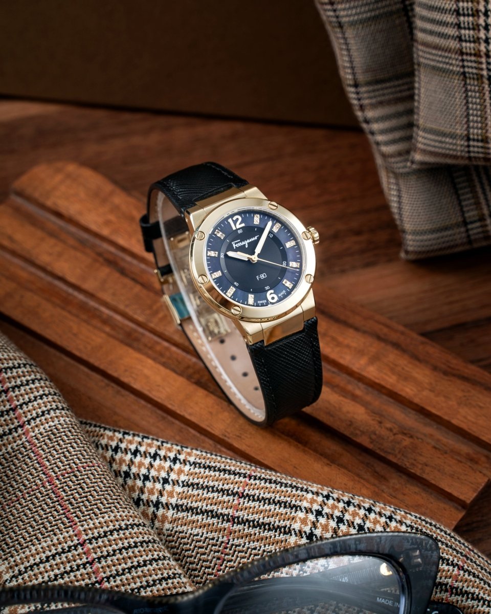 FERRAGAMO Đồng Hồ Nữ F-80 Diamond SFHX00522 - L&M Luxury Timepieces