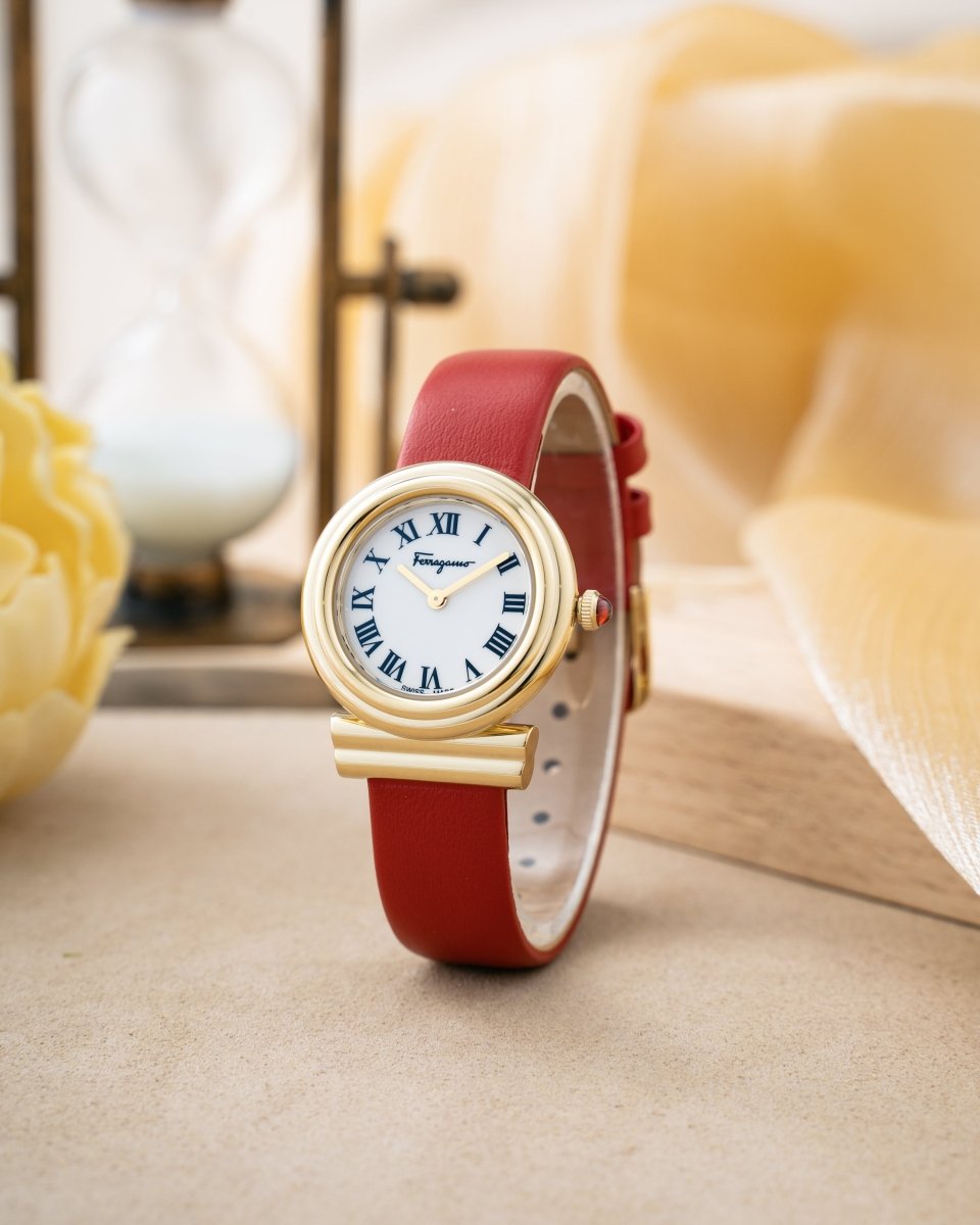 FERRAGAMO Đồng Hồ Nữ Gancini 28Mm SFMV00222 - L&M Luxury Timepieces