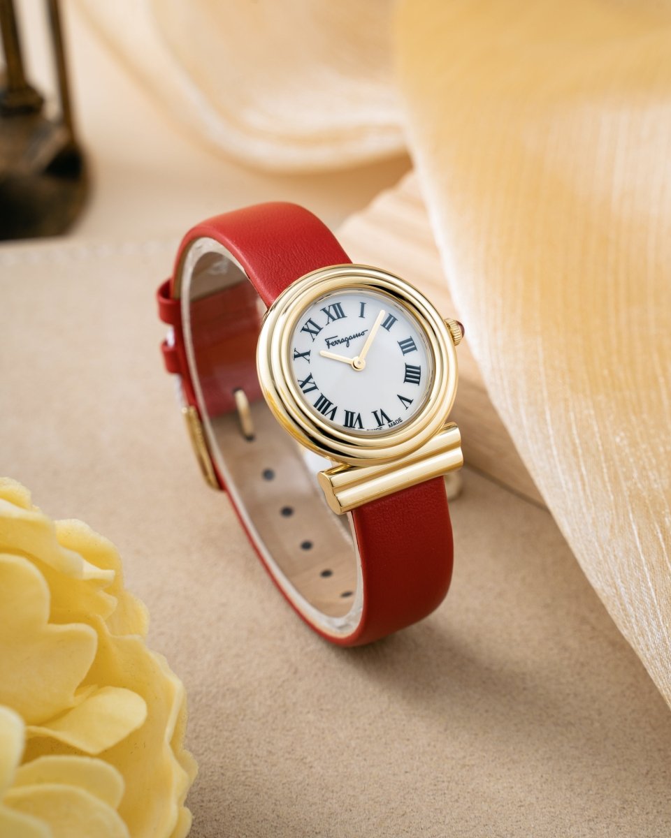 FERRAGAMO Đồng Hồ Nữ Gancini 28Mm SFMV00222 - L&M Luxury Timepieces