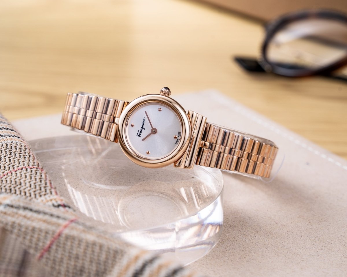 FERRAGAMO Đồng Hồ Nữ Gancini Horizontal SFMC00421 - L&M Luxury Timepieces