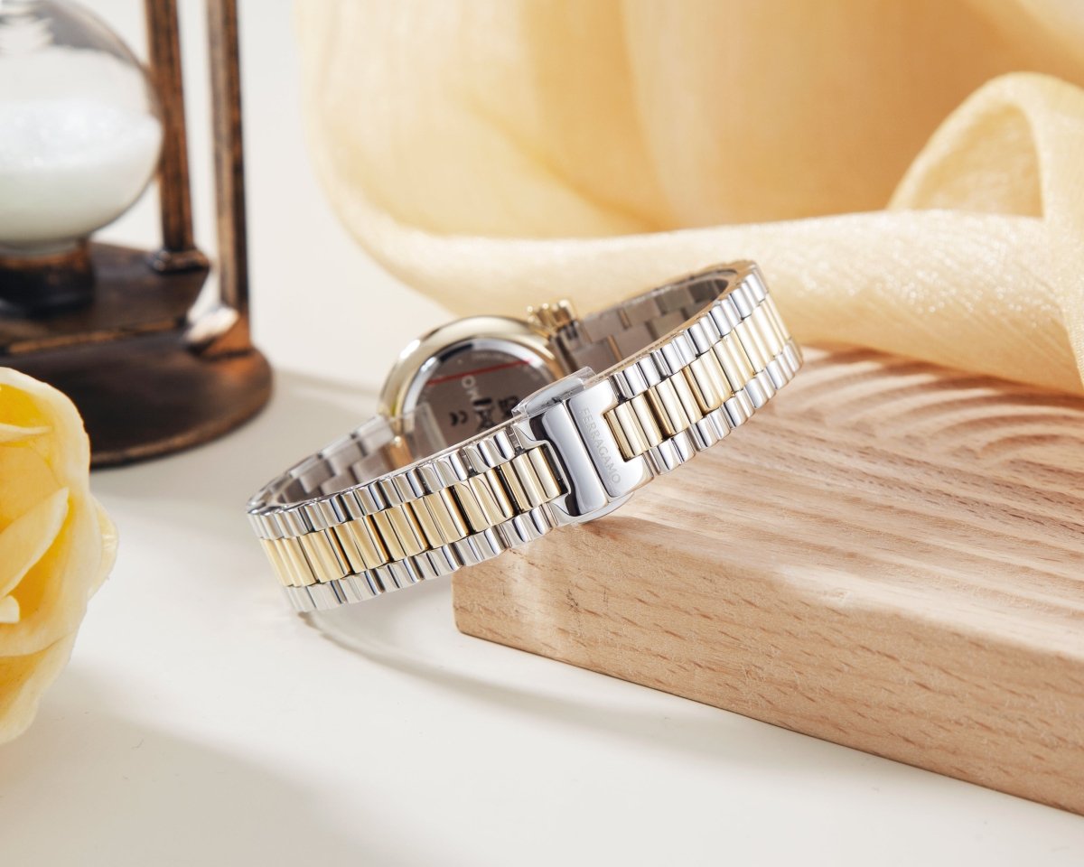 FERRAGAMO Đồng Hồ Nữ Gancini Twisted SFVB00424 - L&M Luxury Timepieces