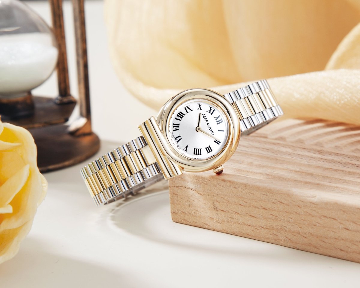 FERRAGAMO Đồng Hồ Nữ Gancini Twisted SFVB00424 - L&M Luxury Timepieces