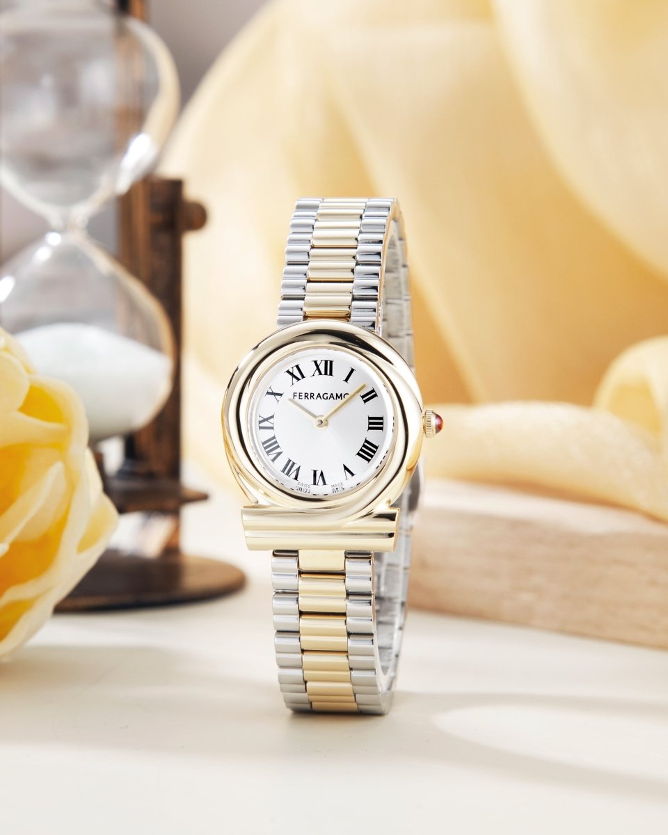 FERRAGAMO Đồng Hồ Nữ Gancini Twisted SFVB00424 - L&M Luxury Timepieces