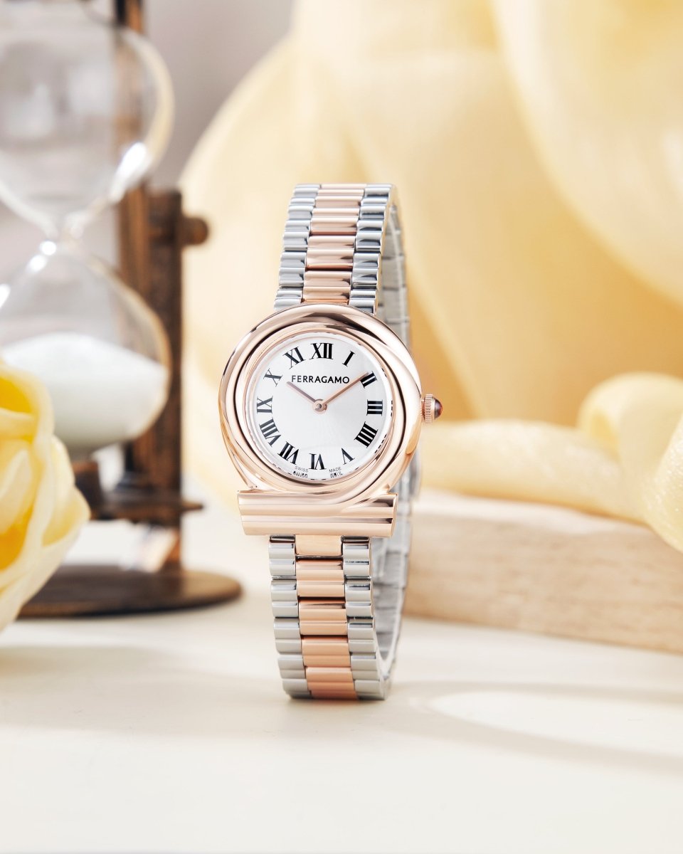 FERRAGAMO Đồng Hồ Nữ Gancini Twisted SFVB00524 - L&M Luxury Timepieces