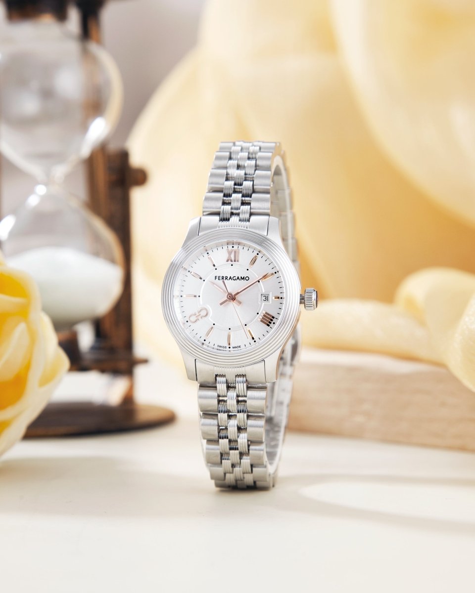 FERRAGAMO Đồng Hồ Nữ Pair Duo SFAC00124 - L&M Luxury Timepieces