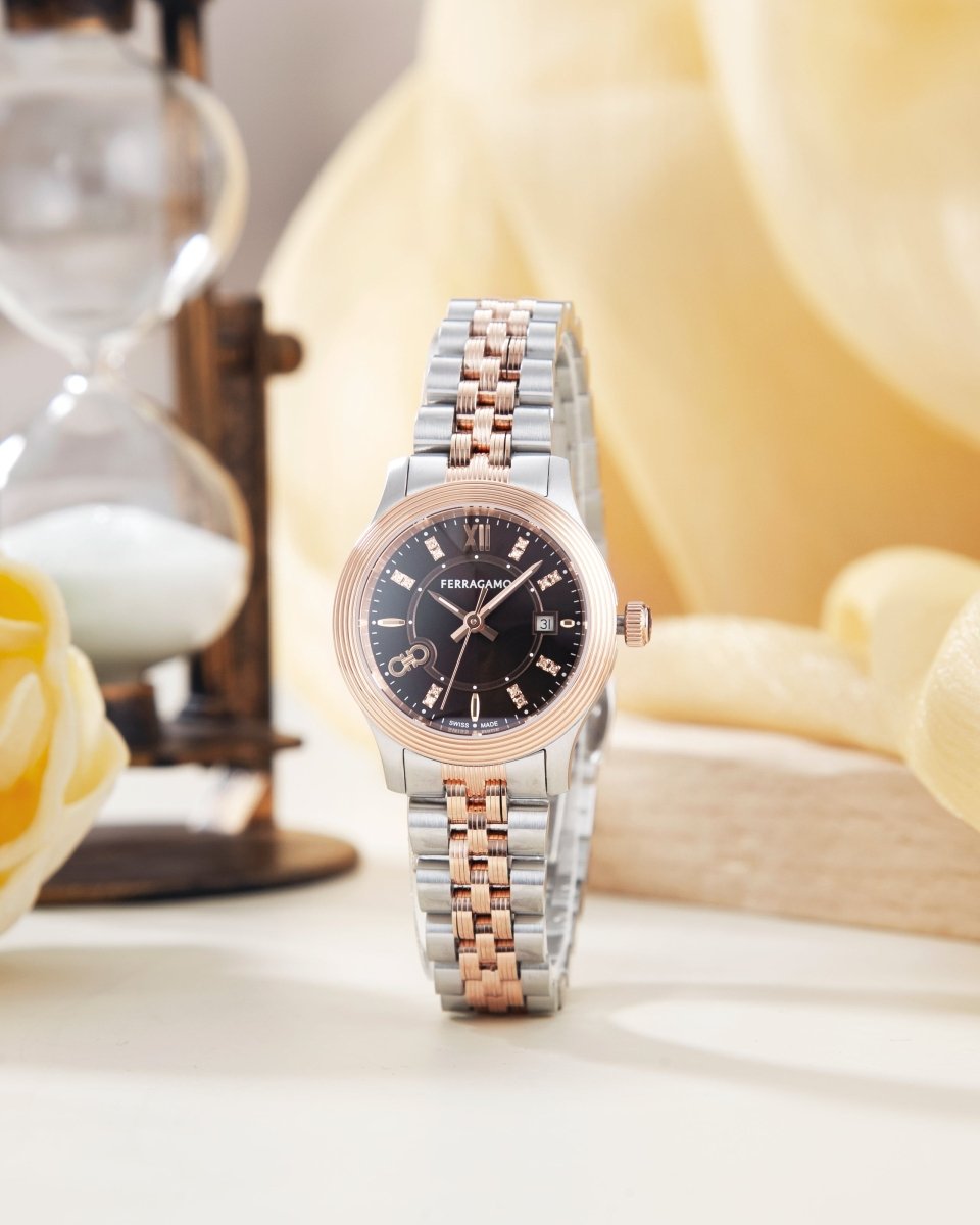 FERRAGAMO Đồng Hồ Nữ Pair Duo SFAC00324 - L&M Luxury Timepieces