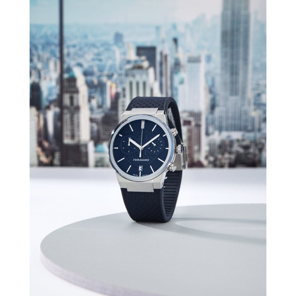 Ferragamo Sapphire Chrono - L&M Luxury Timepieces