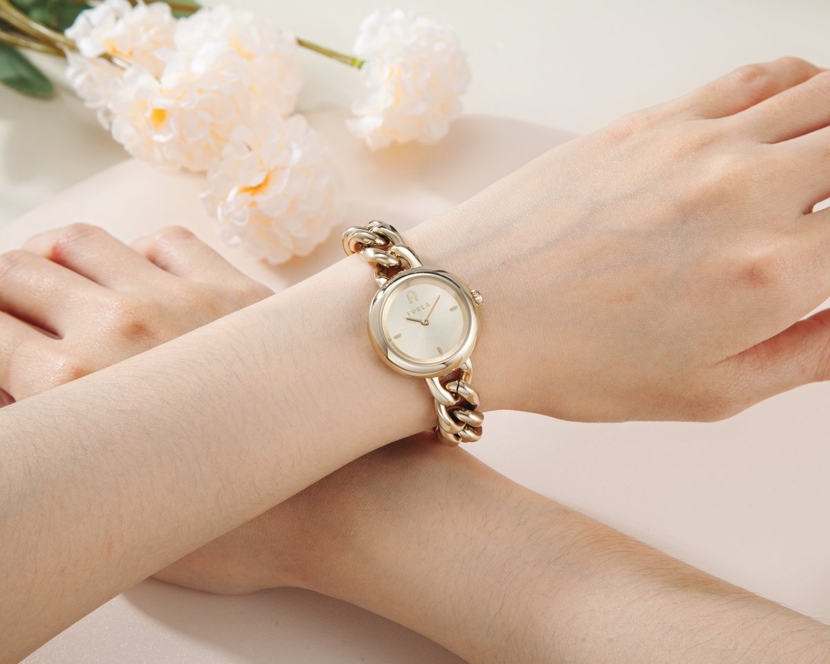 FURLA Đồng Hồ Nữ Chain Round WW00019004L2 - L&M Luxury Timepieces