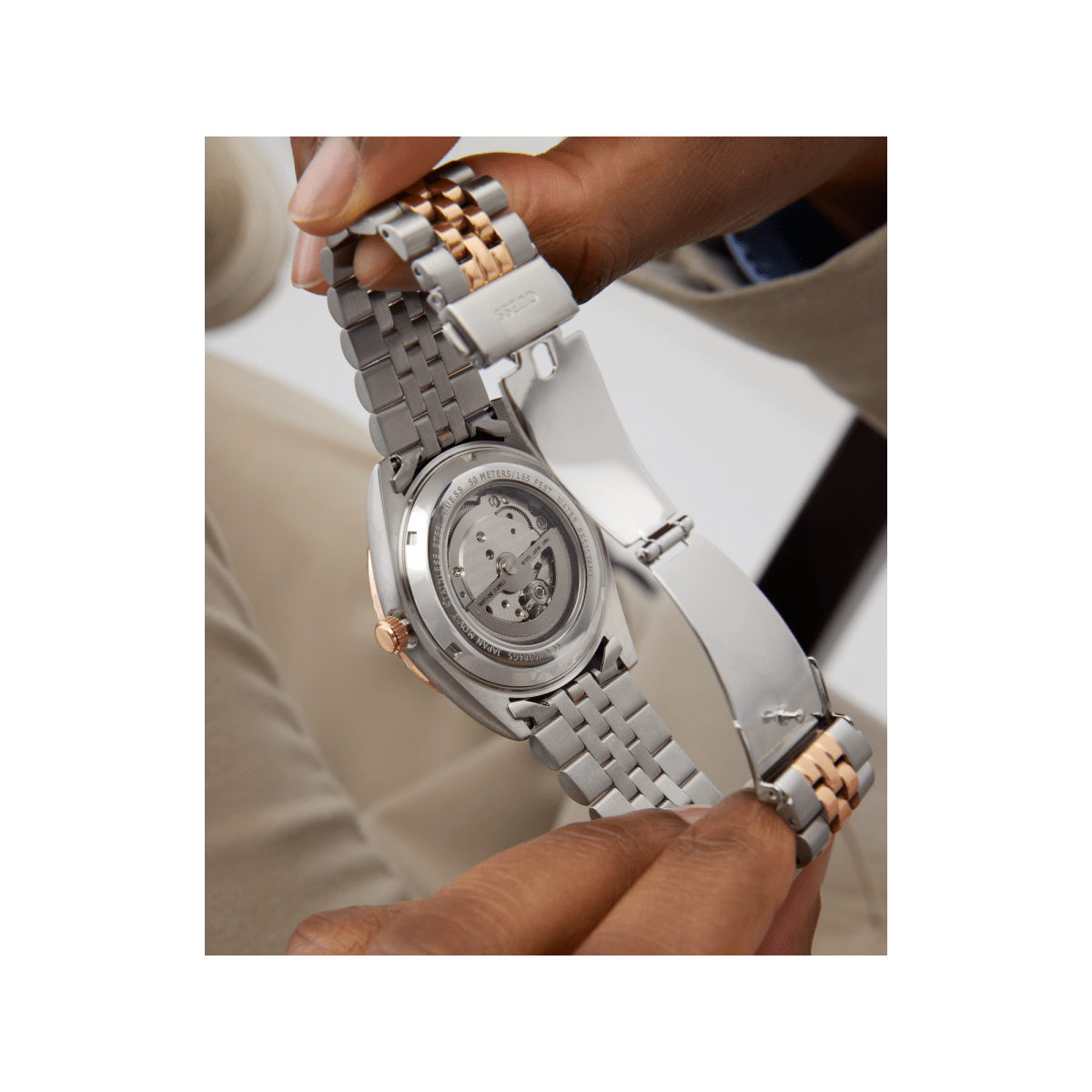 GUESS Đồng Hồ Nam Connoisseur Automatic GW0984G5 - L&M Luxury Timepieces