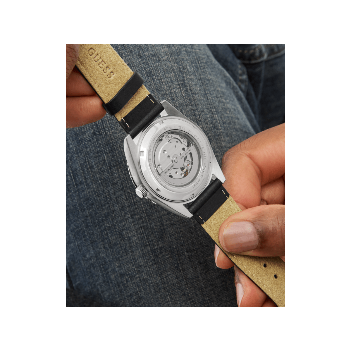 GUESS Đồng Hồ Nam Connoisseur Automatic GW0985G1 - L&M Luxury Timepieces