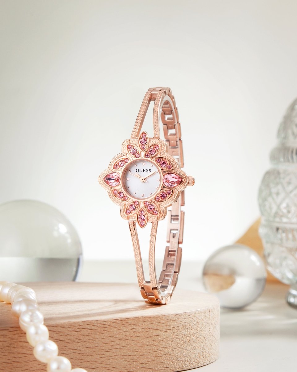 GUESS Đồng Hồ Nữ Flora GW0681L3 - L&M Luxury Timepieces