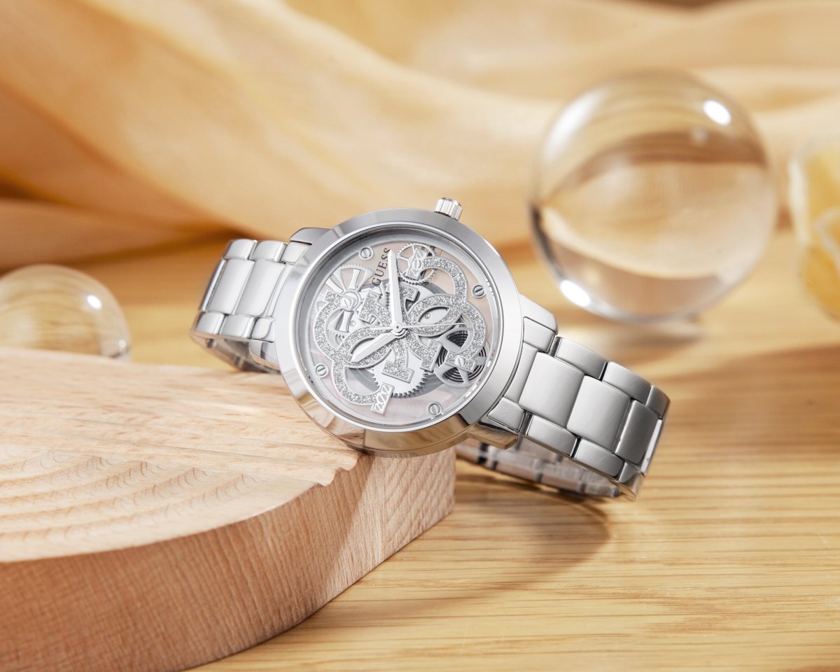 GUESS Đồng Hồ Nữ Quattro Clear GW0300L1 - L&M Luxury Timepieces
