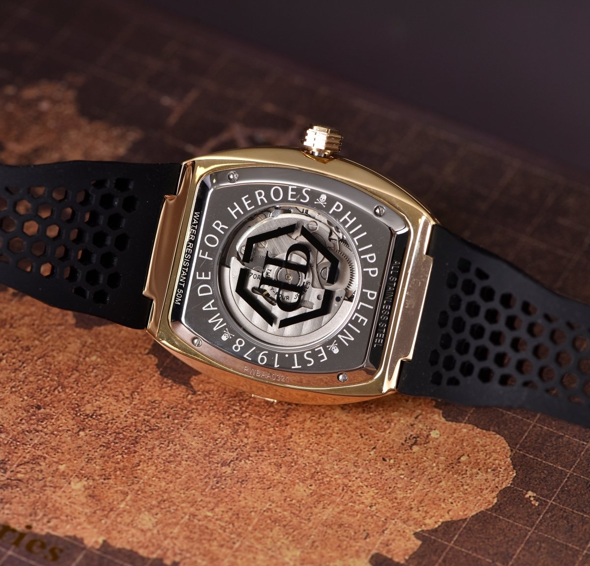 PHILIPP PLEIN Đồng Hồ Nam The Skeleton PWBAA0321 - L&M Luxury Timepieces
