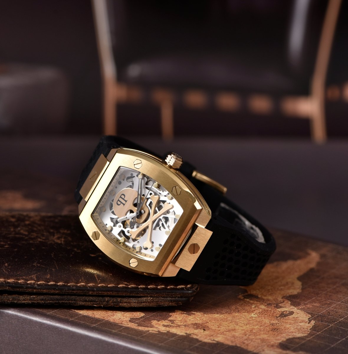 PHILIPP PLEIN Đồng Hồ Nam The Skeleton PWBAA0321 - L&M Luxury Timepieces