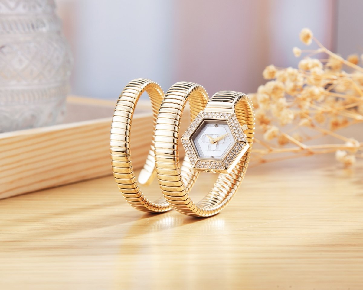 PHILIPP PLEIN Đồng Hồ Nữ Snake Hexagon Ladies PWZAA0423 - L&M Luxury Timepieces